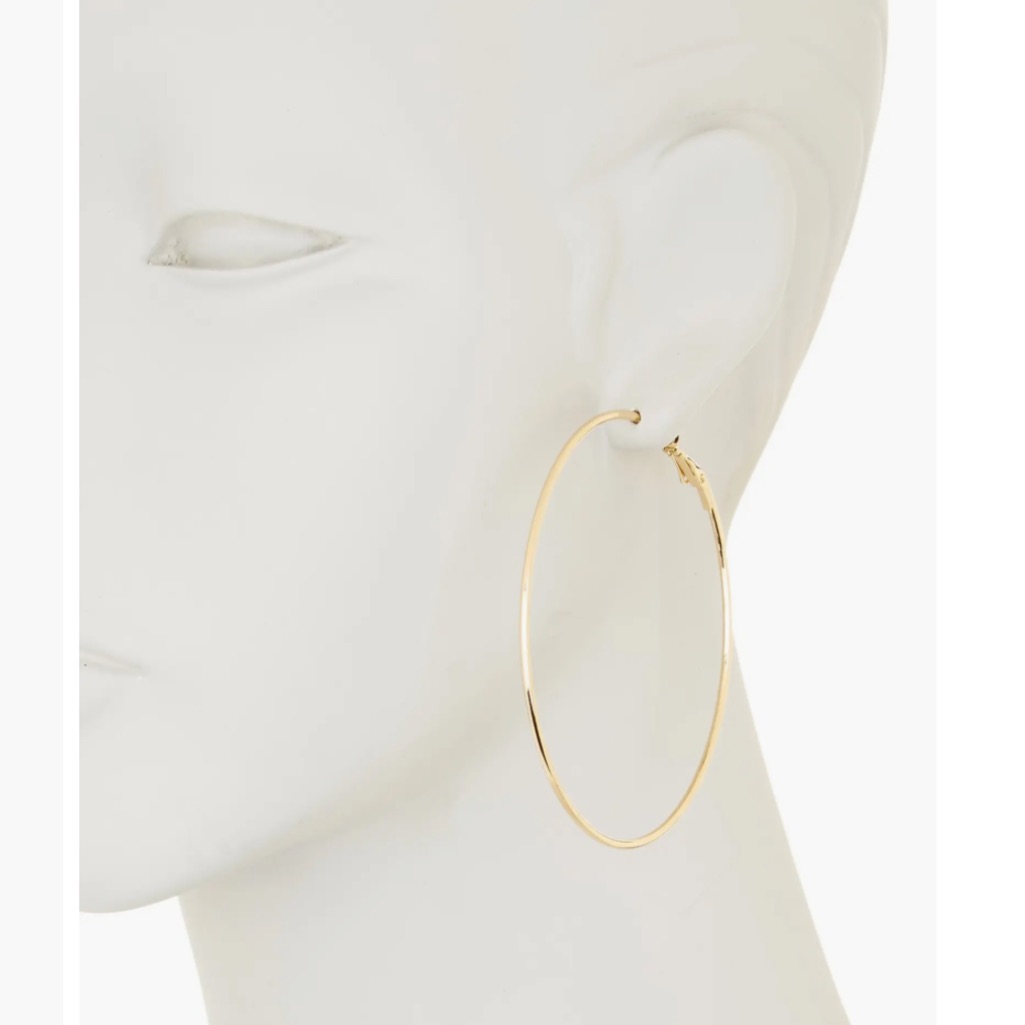 Nordstrom Rack Basic 71mm Hoop Earrings 22$